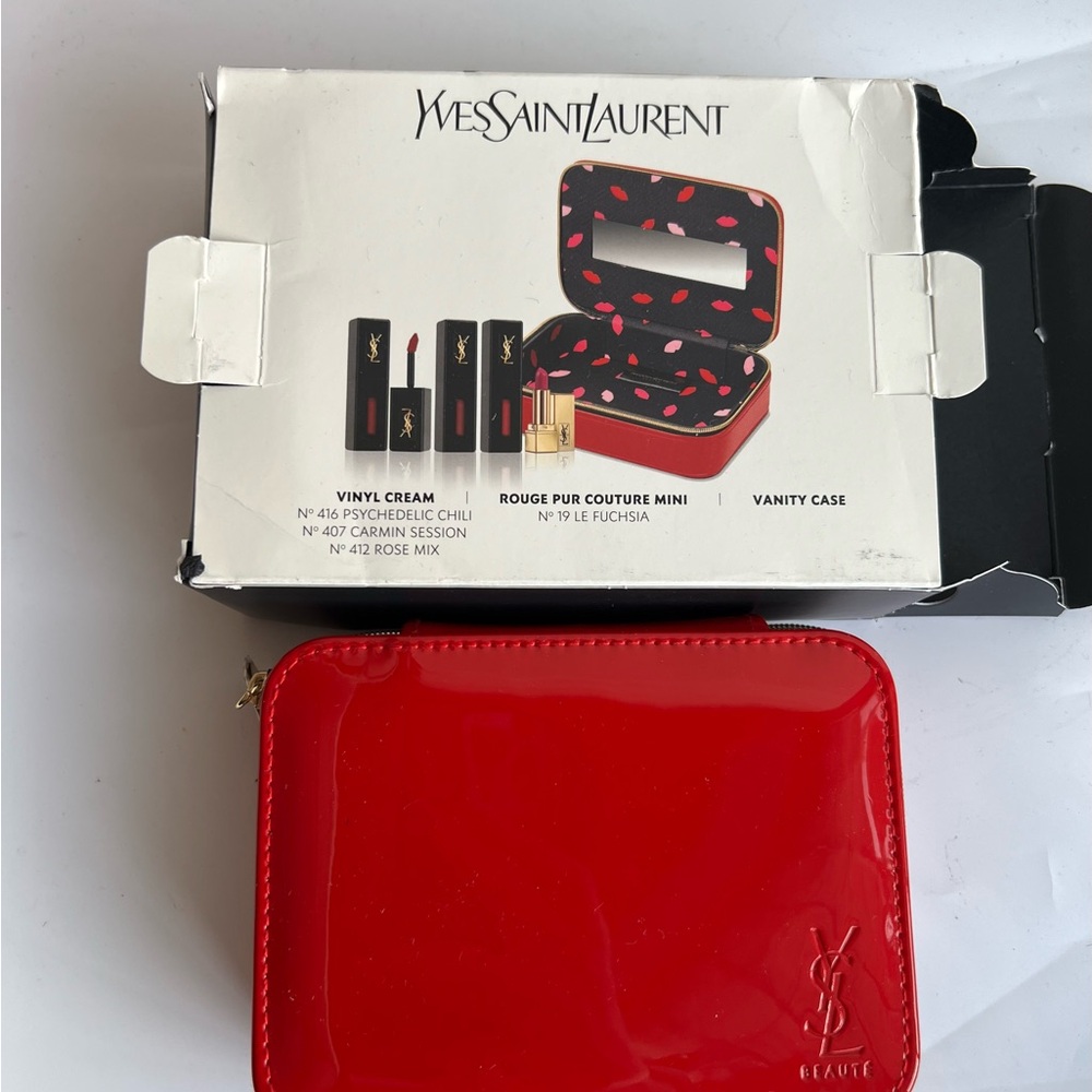 Yves Saint Laurent Beaute Exclusive Vinyl Cream Lip 416 / 407 / 412 New in box - Picture 5 of 8